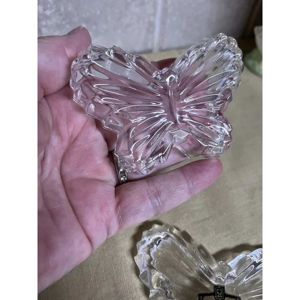 Crystal Butterfly Trinket Box Butterfly Ring Box Earring Box